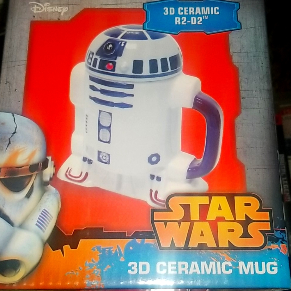 R2d2 3D ceramic mug